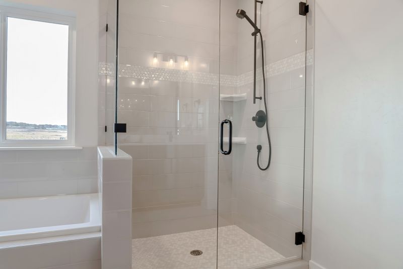 Modern Walk-In Shower with Frameless Glass